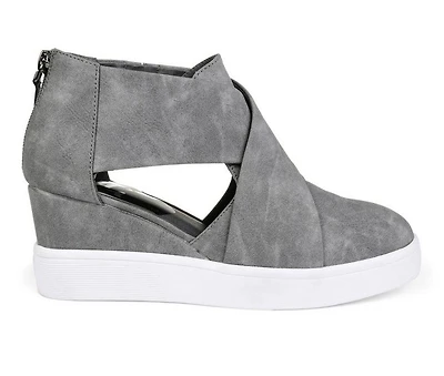 Women's Journee Collection Seena Wedge Sneakers