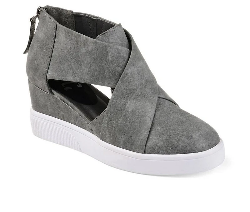 Women's Journee Collection Seena Wedge Sneakers