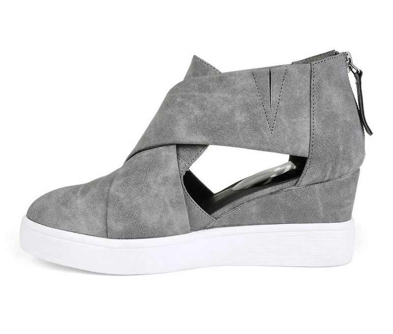 Women's Journee Collection Seena Wedge Sneakers