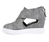 Women's Journee Collection Seena Wedge Sneakers