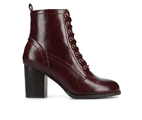 Women's Journee Collection Baylor Lace-Up Booties