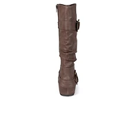 Women's Journee Collection Paris Wide Calf Knee High Boots