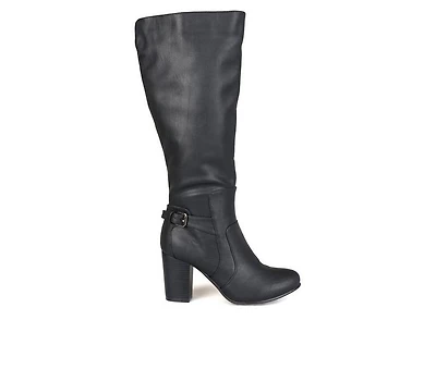 Women's Journee Collection Carver Wide Calf Knee High Boots