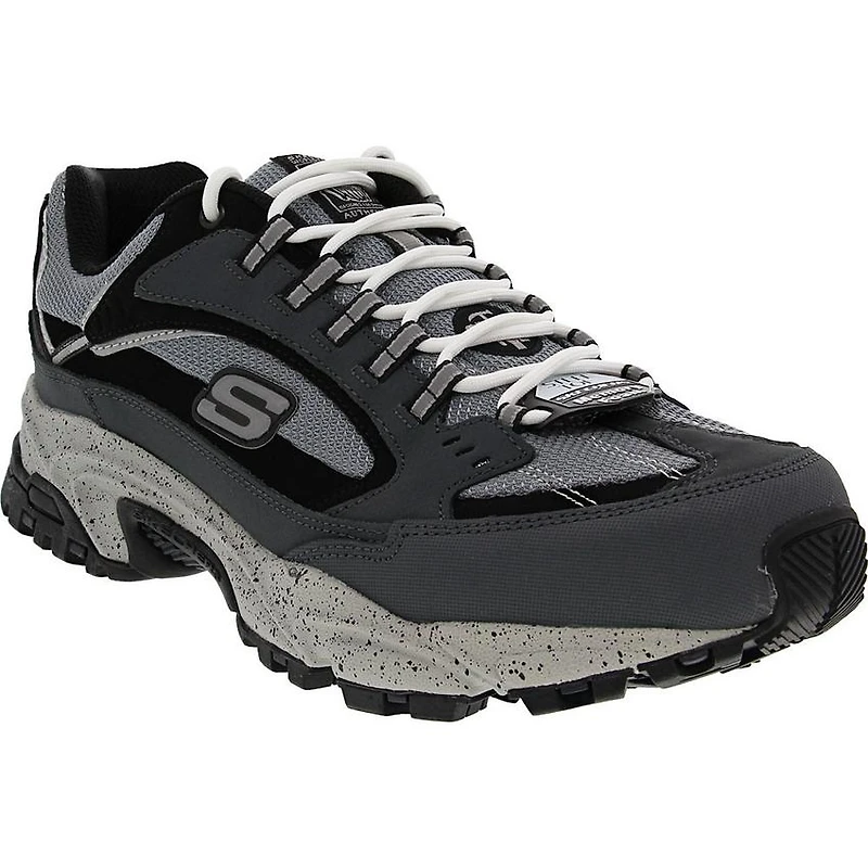 Men's Skechers Work 200033 Stamina Steel Toe Shoes