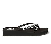 Women's Yellow Box Stormy Flip-Flops