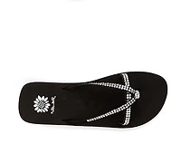 Women's Yellow Box Stormy Flip-Flops
