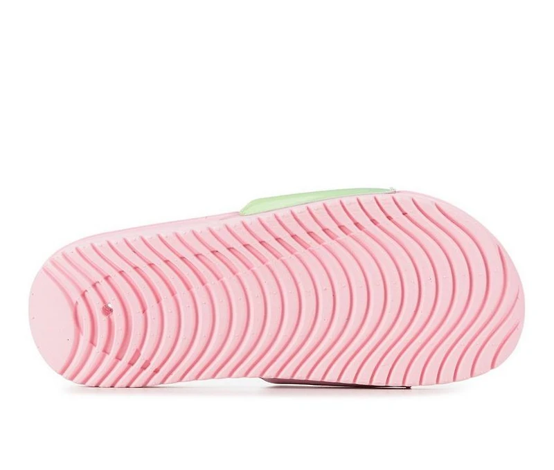 Girls' Nike Little Kid & Big Kawa Move Sport Slides