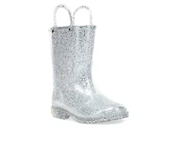Girls' Western Chief Toddler Glitter Rain Boots