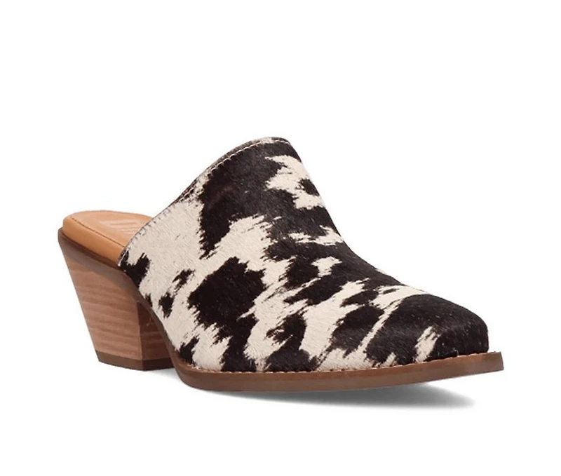 Women's Dingo Boot Calico Heeled Mules