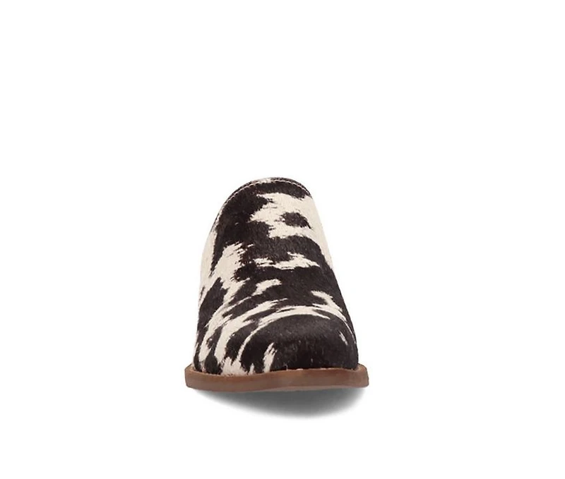 Women's Dingo Boot Calico Heeled Mules