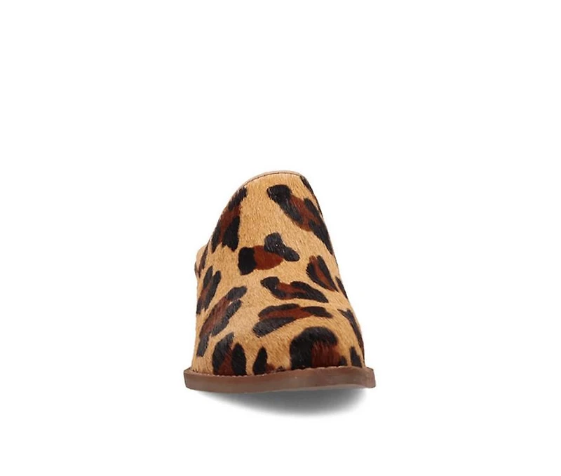 Women's Dingo Boot Calico Heeled Mules