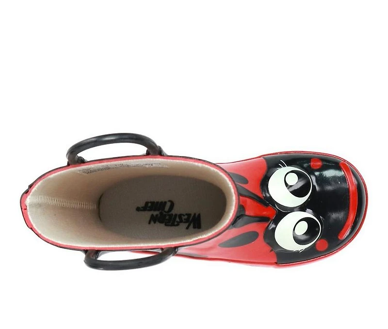 Girls' Western Chief Little Kid & Big Ladybug Rain Boots