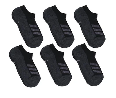 Adidas Kids’ 6 Pair Cushioned No Show Socks