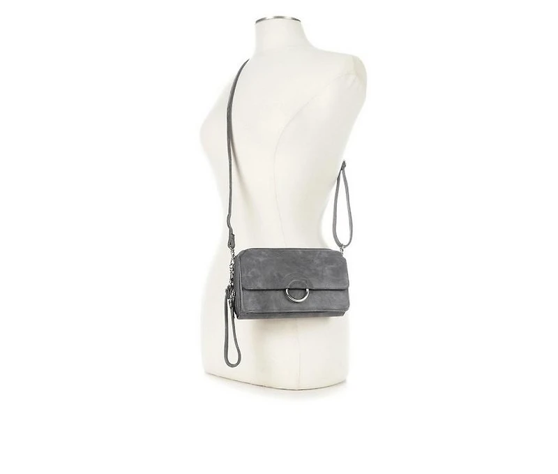 Bueno Of California Ring Flap Wallet On String 10112 Crossbody Bag