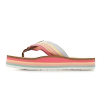 Girls' Roxy Little Kid & Big Chika Platform Flip-Flops