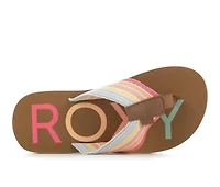 Girls' Roxy Little Kid & Big Chika Platform Flip-Flops