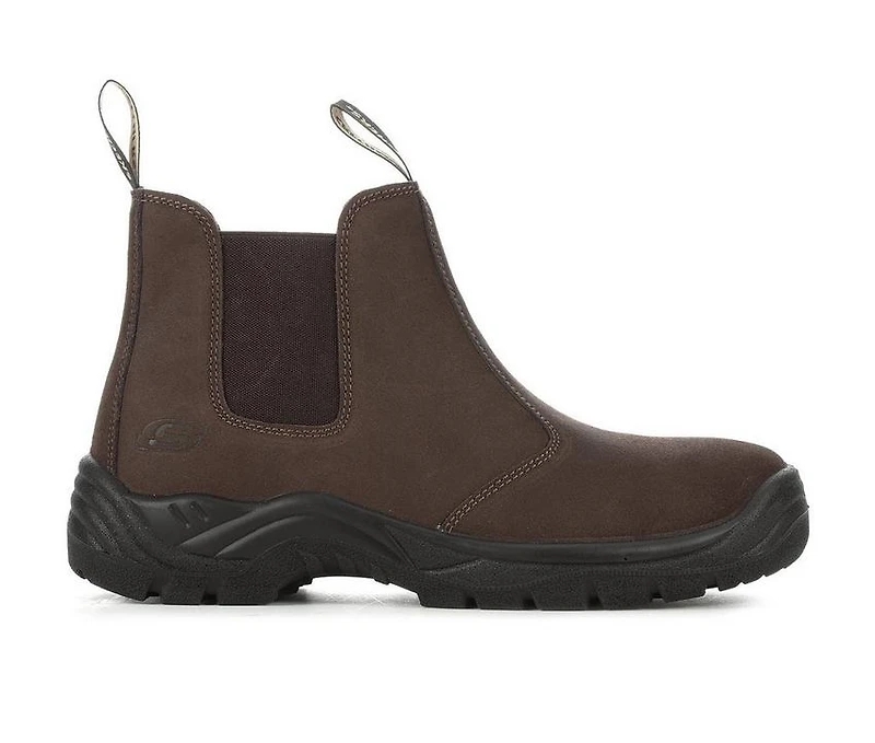 Men's Skechers Work 77537 Tapter Steel Toe Boots
