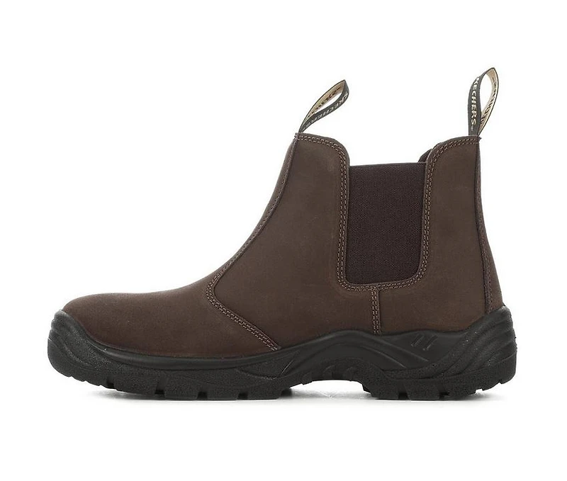 Men's Skechers Work 77537 Tapter Steel Toe Boots