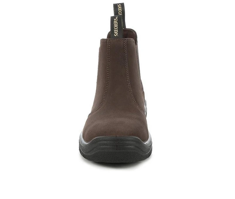 Men's Skechers Work 77537 Tapter Steel Toe Boots