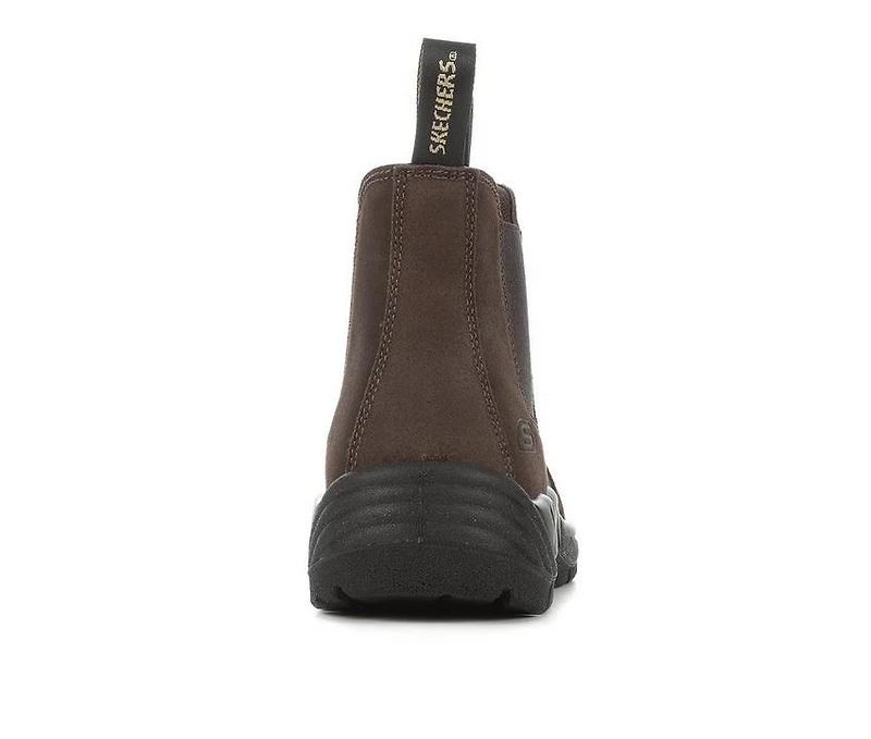 Men's Skechers Work 77537 Tapter Steel Toe Boots