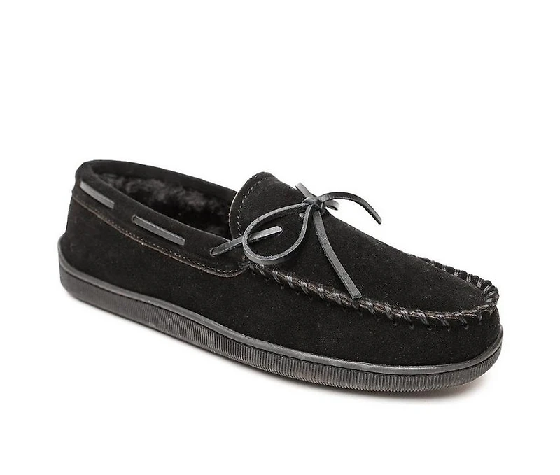 Minnetonka Pile Lined Hardsole Slippers