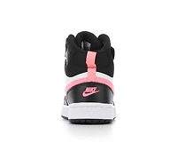 Kids' Nike Little Kid Court Borough Mid 2 Sneakers