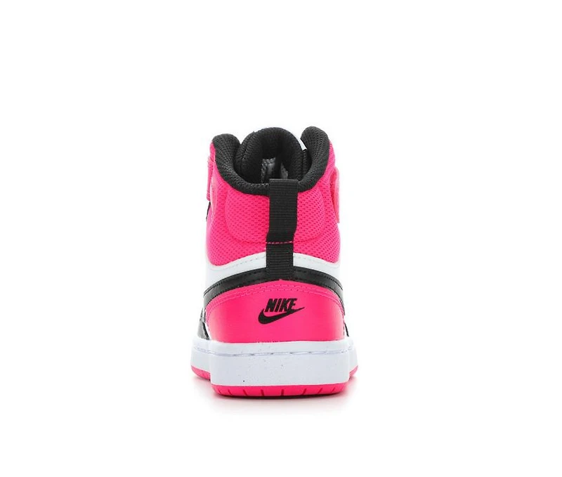 Kids' Nike Little Kid Court Borough Mid 2 Sneakers