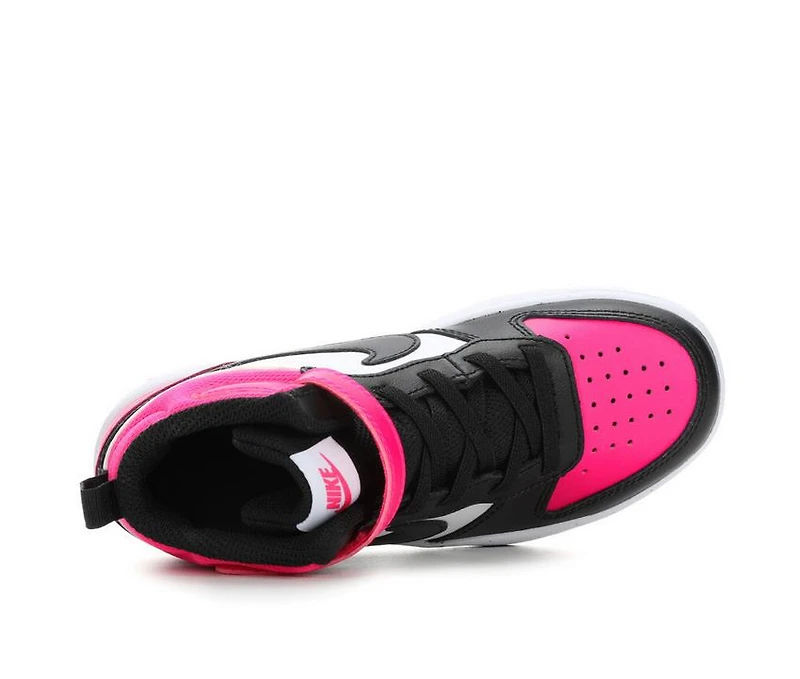 Kids' Nike Little Kid Court Borough Mid 2 Sneakers