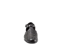 Women's Trotters Leatha Open Weave Flats