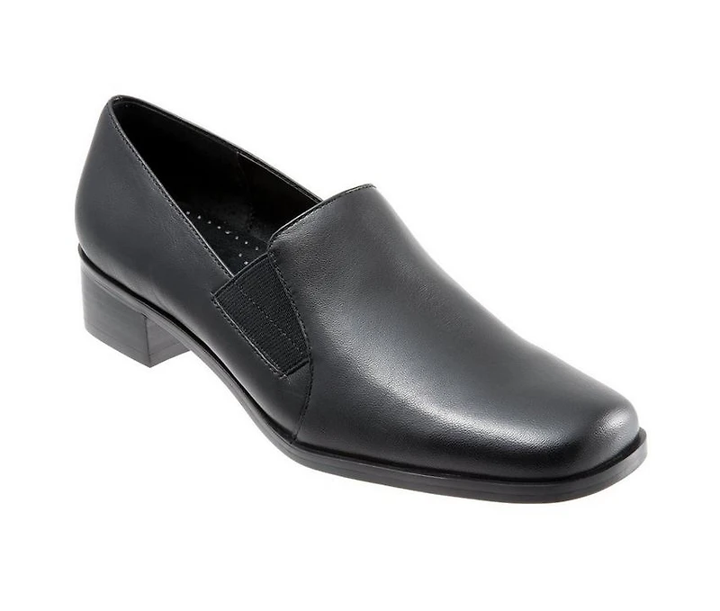 Women's Trotters Ash Heeled Loafers