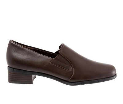 Women's Trotters Ash Heeled Loafers