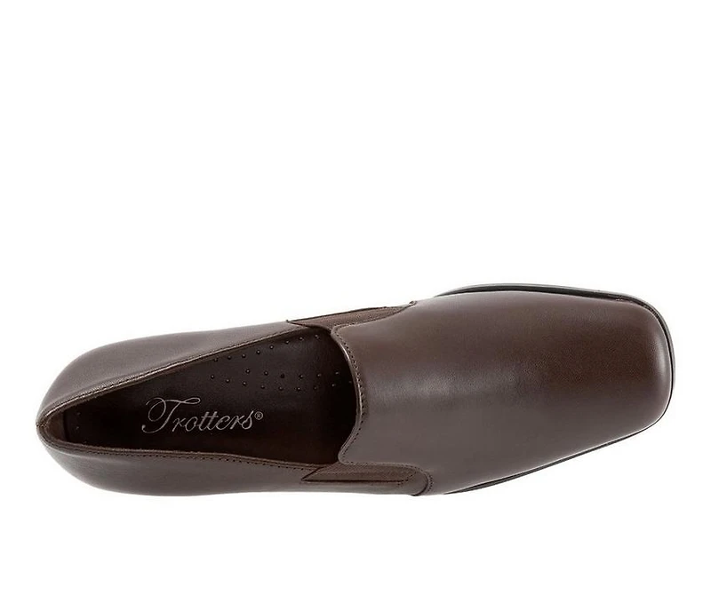 Women's Trotters Ash Heeled Loafers