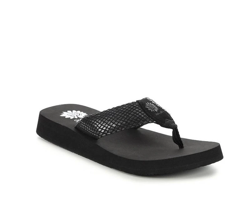 Women's Yellow Box Faya Flip-Flops