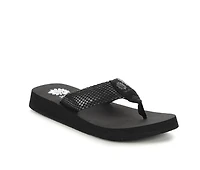 Women's Yellow Box Faya Flip-Flops