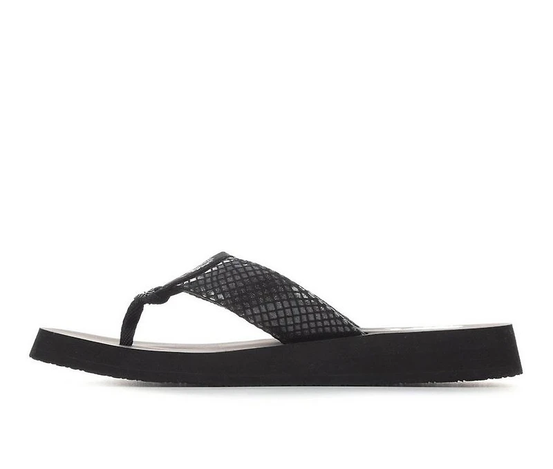 Women's Yellow Box Faya Flip-Flops