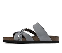 Women's White Mountain Hazy Footbed Sandals