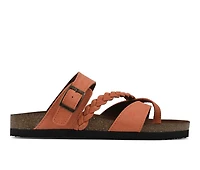 Women's White Mountain Hazy Footbed Sandals
