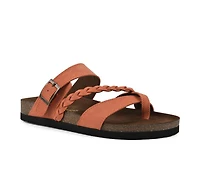 Women's White Mountain Hazy Footbed Sandals