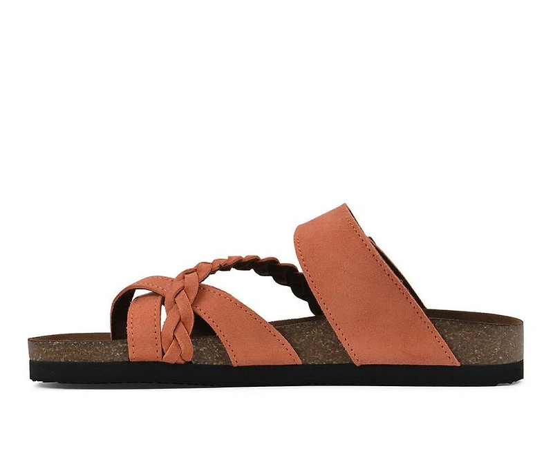 Women's White Mountain Hazy Footbed Sandals