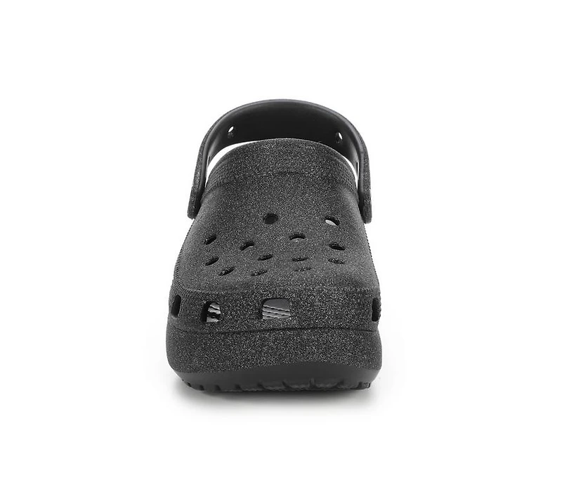Women's Crocs Classic Platform Glitter Clogs