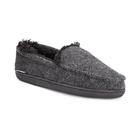 MUK LUKS Men's Faux Wool Moccasin Slippers