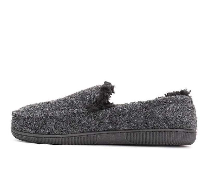 MUK LUKS Men's Faux Wool Moccasin Slippers