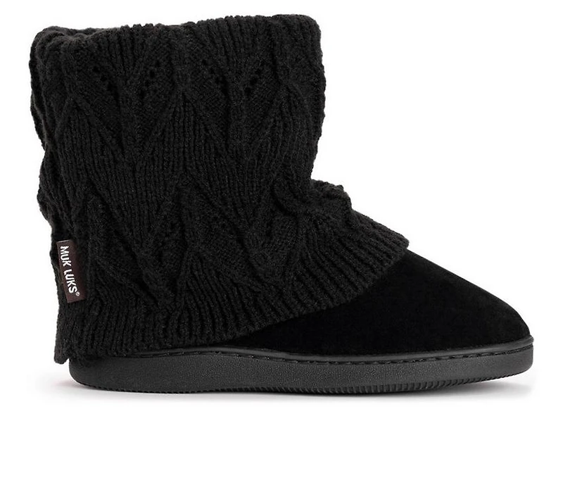 MUK LUKS Women's Raquel Slipper Booties