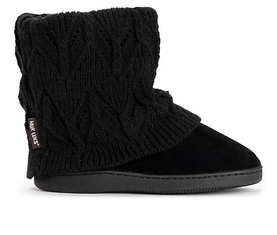 MUK LUKS Women's Raquel Slipper Booties