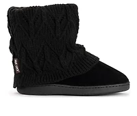 MUK LUKS Women's Raquel Slipper Booties