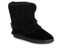 MUK LUKS Women's Raquel Slipper Booties