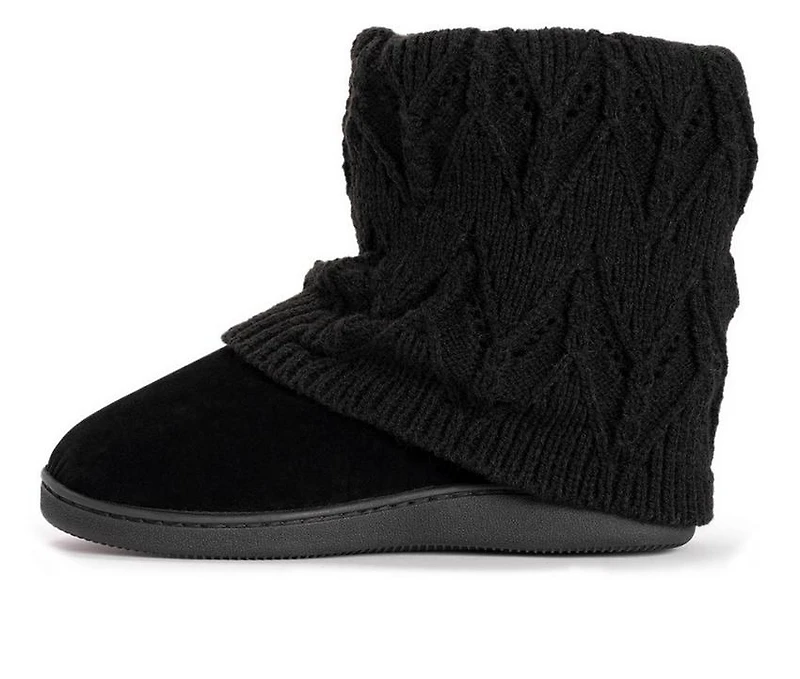 MUK LUKS Women's Raquel Slipper Booties