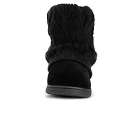 MUK LUKS Women's Raquel Slipper Booties