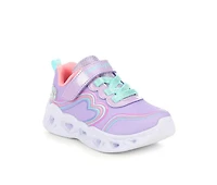 Girls' Skechers Toddler Heart Lights Lovely Light-Up Shoes