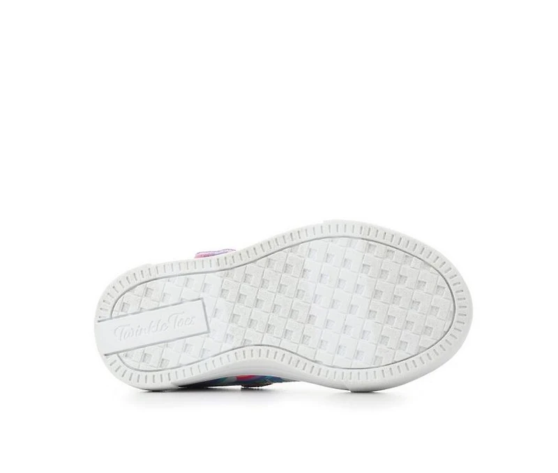 Girls' Skechers Toddler Twinkle Sparks Toes Light-Up Sneakers